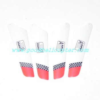 fxd-a68666 helicopter parts main blades (white-red color)